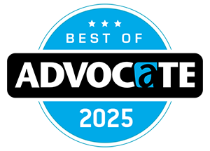 Advocate Best of 2025 logo